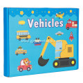Custom Vehicles Montessori Velcro Quiet Book